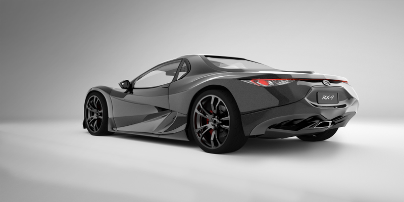 Illustration for article titled A Glimpse Of A Future Rotary-Powered Mazda RX-9